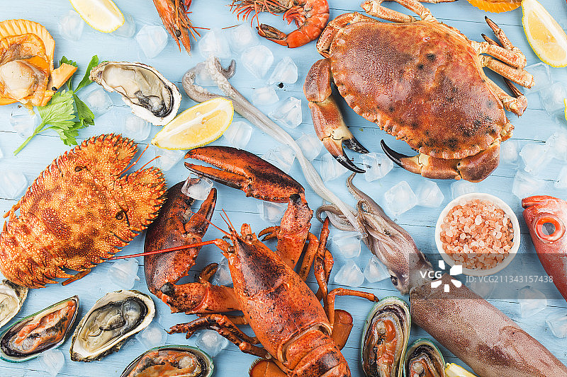 各式新鲜海鲜图片素材