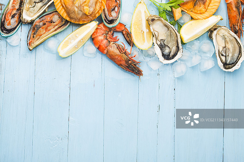 各式新鲜海鲜图片素材
