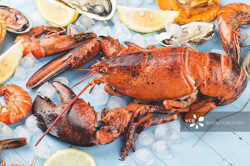 各式新鲜海鲜图片素材