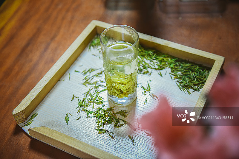 安吉白茶图片素材