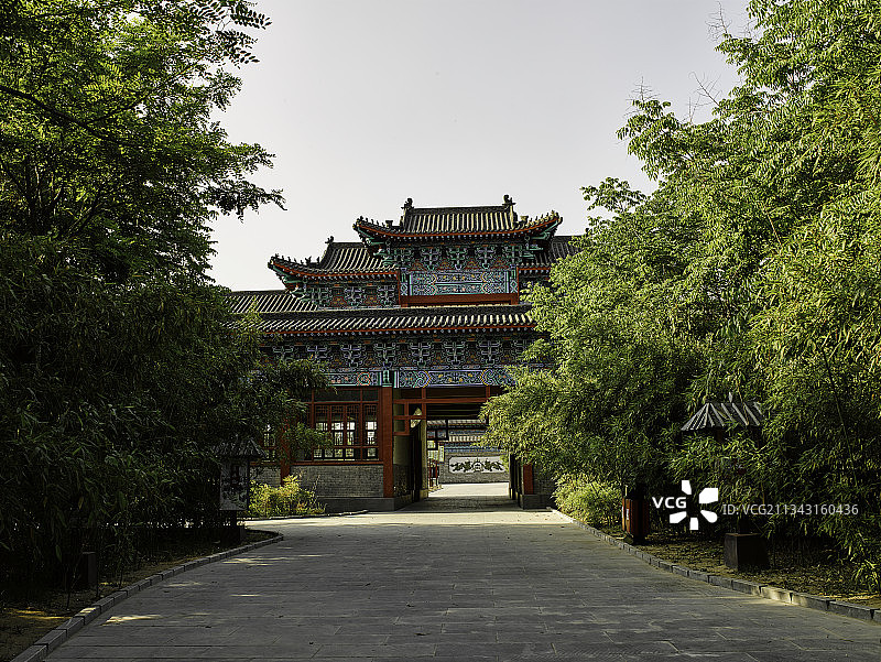 2015-05-18中国河南省开封市大宋武侠城图片素材