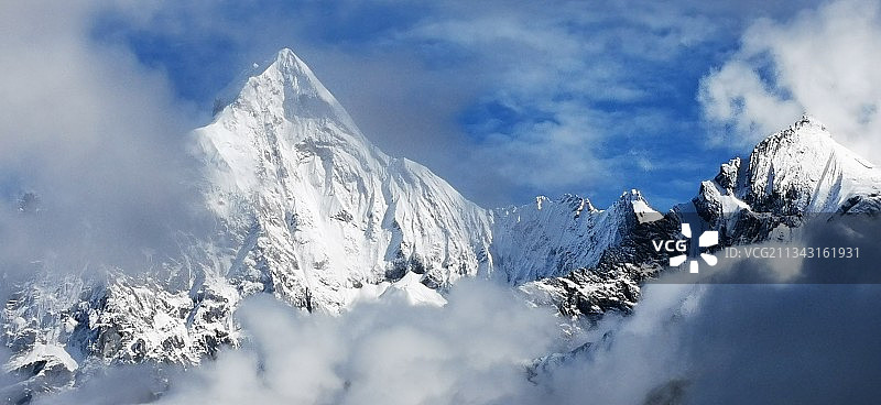 幺妹峰图片素材