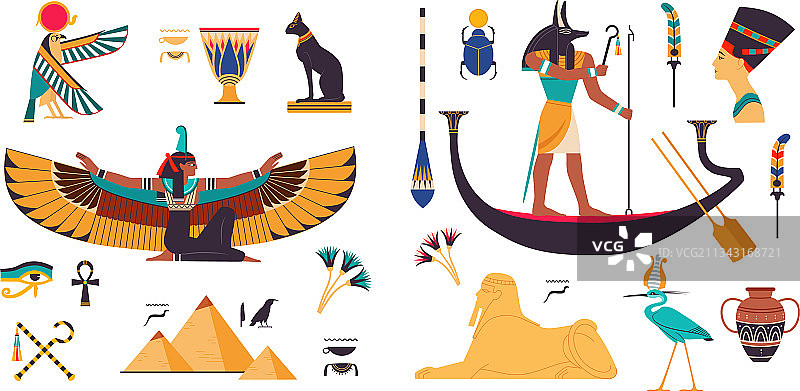 埃及的象征和属性图片素材