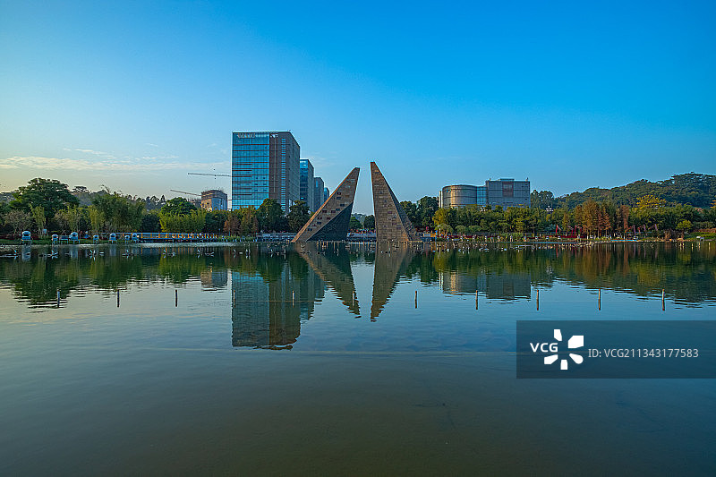 中国广州锦绣科学城风光图片素材