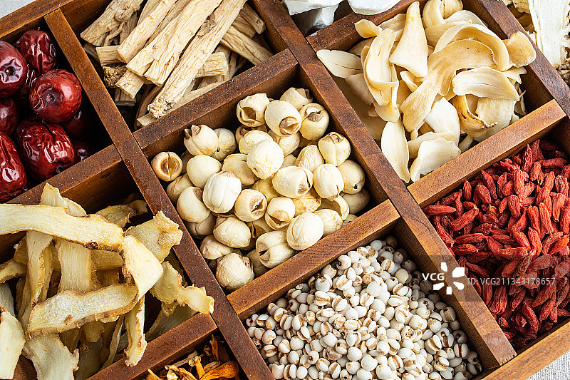 传统滋补汤料食材图片素材