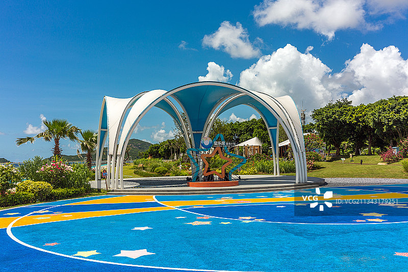 珠海横琴城市风光图片素材