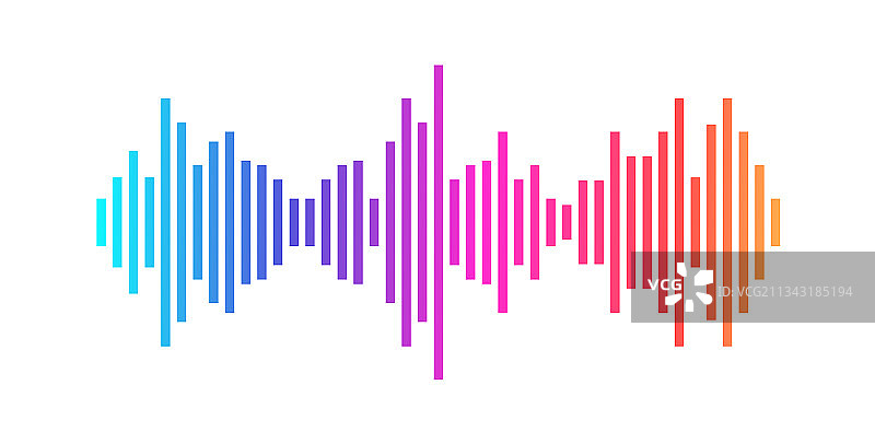 背景均衡器上的海浪均衡器图片素材