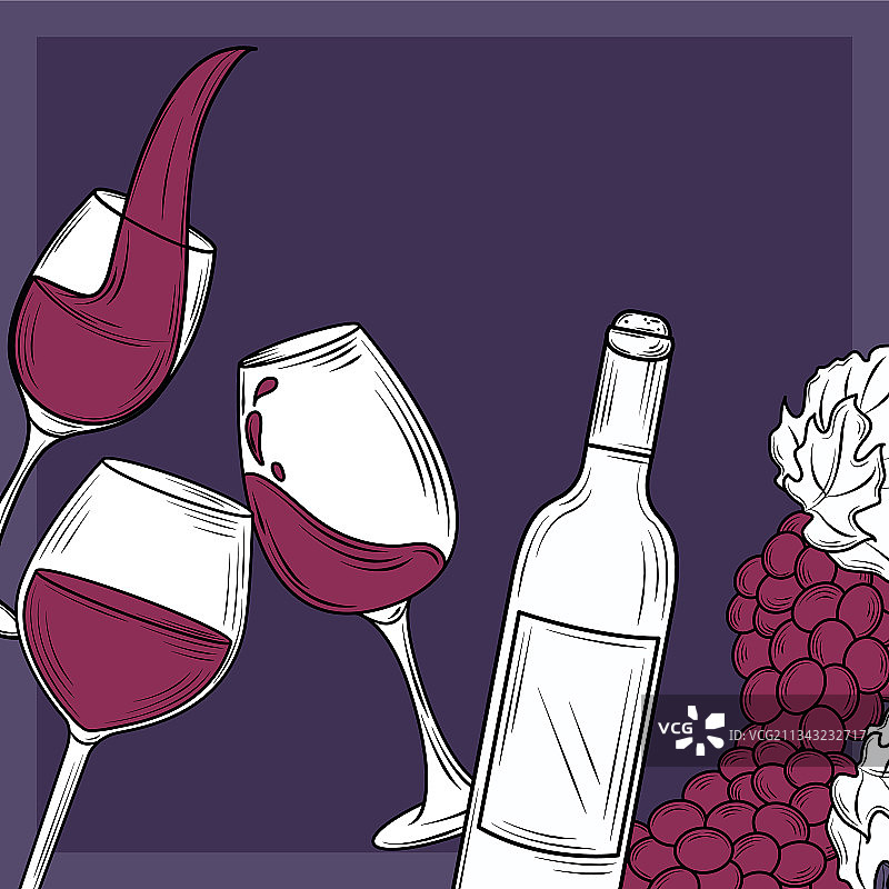 葡萄酒饮品图片素材
