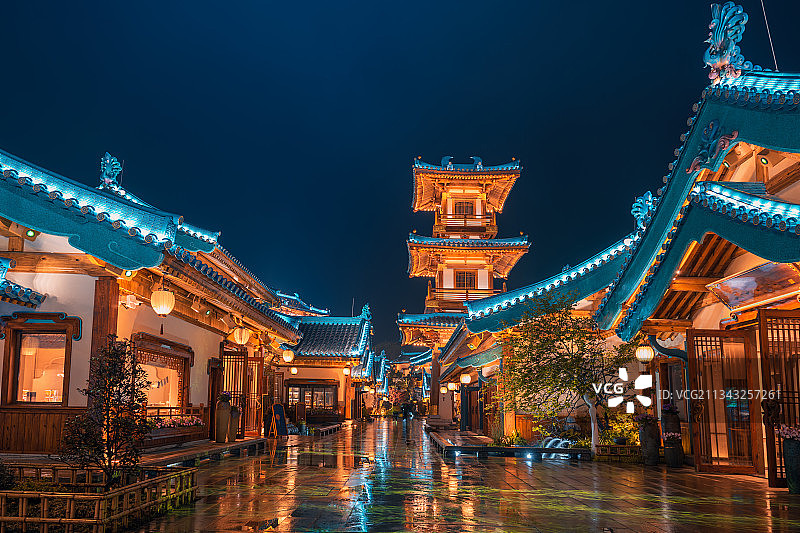 金陵小城图片素材