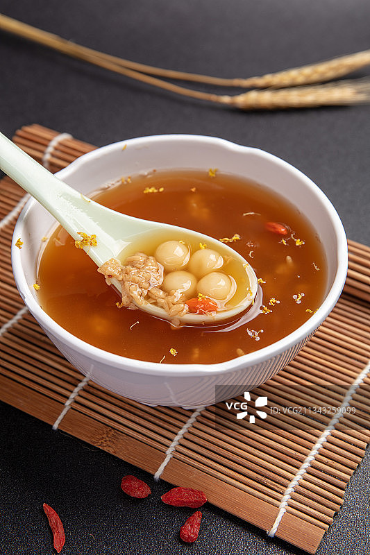 苏州酒酿小圆子图片素材