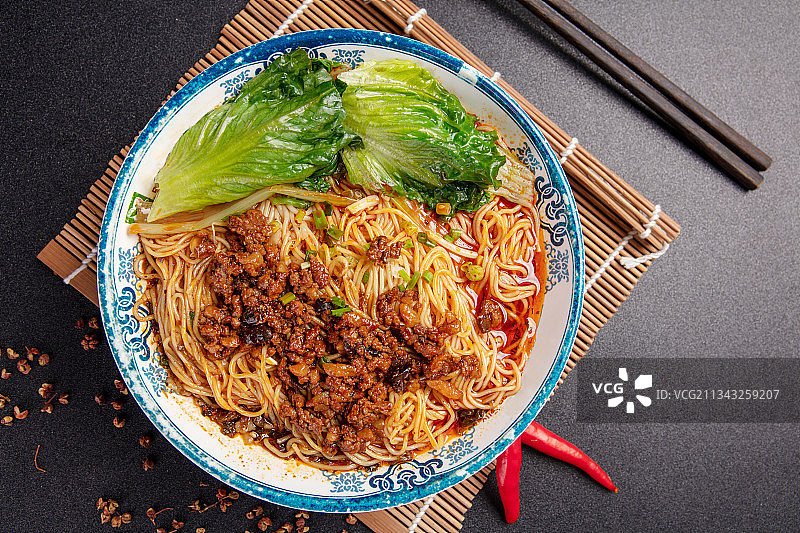 四川担担面图片素材