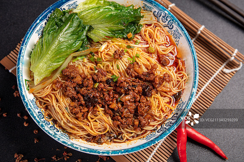 四川担担面图片素材