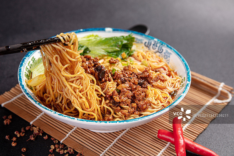 四川担担面图片素材