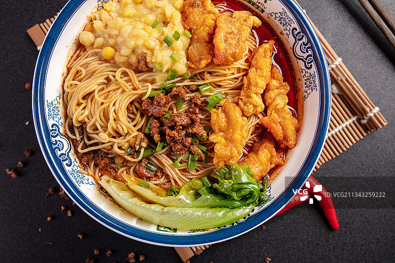 重庆豌杂面图片素材