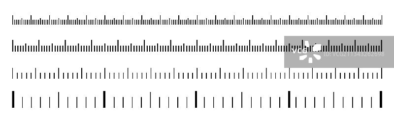 扁平风格公制尺图片素材