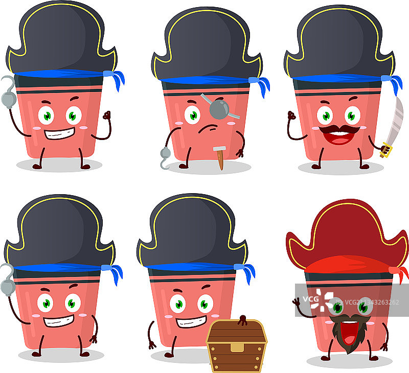 卡通人物粉色荧光笔图片素材