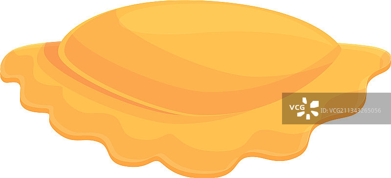 意大利饺子餐厅卡通风格图标图片素材