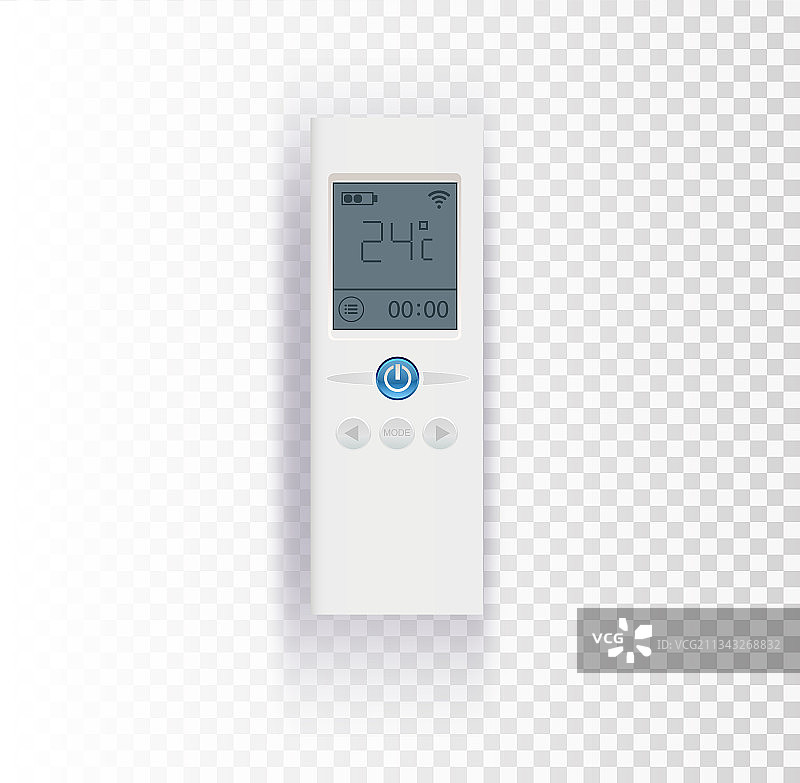 透明空调控制面板图片素材
