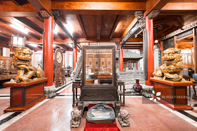 黄山万粹楼博物馆图片素材