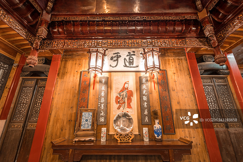 黄山万粹楼博物馆图片素材