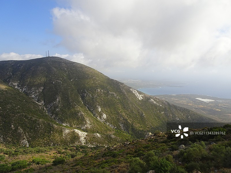 天空衬托下的风景图片素材