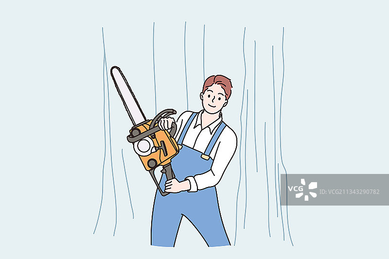 非法伐木锯木厂概念图片素材