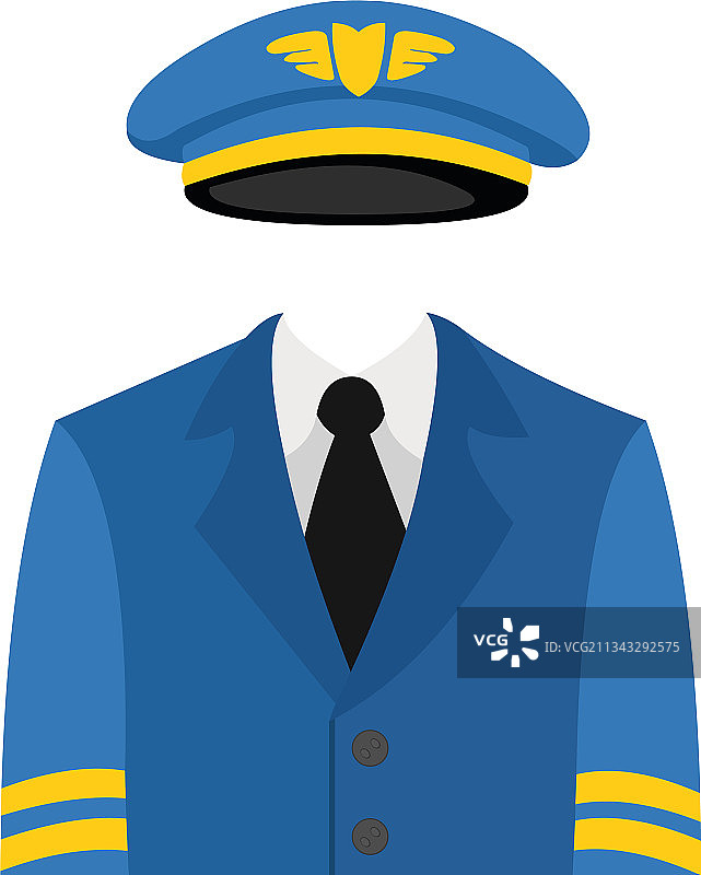 飞行员制服帽图片素材
