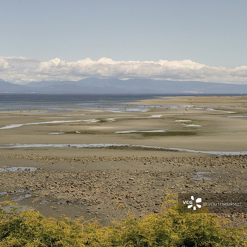 加拿大不列颠哥伦比亚省帕克斯维尔海滩风光图片素材