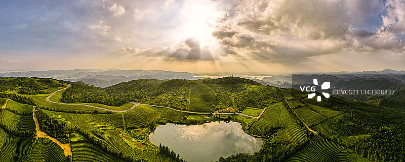 东钱湖福泉山图片素材