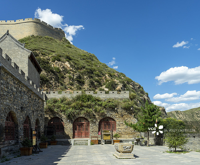 中国山西省忻州市代县雁门关驿站图片素材