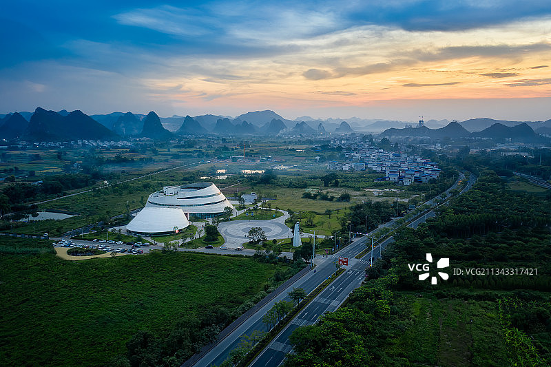 柳州螺蛳粉小镇会客厅图片素材