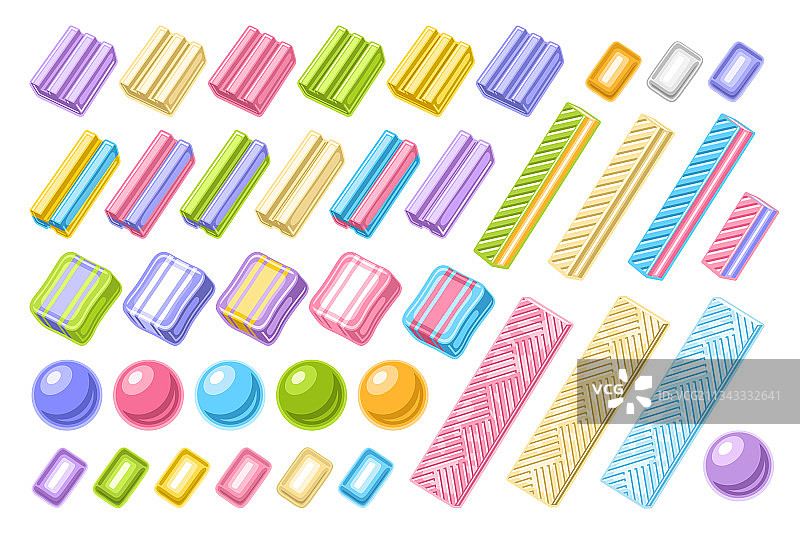 泡泡糖合集图片素材