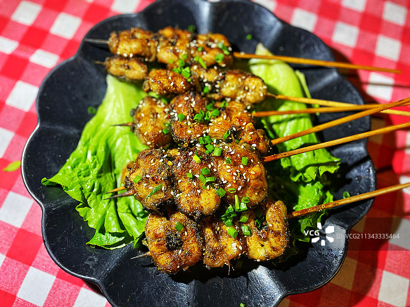 白鳝烧烤图片素材