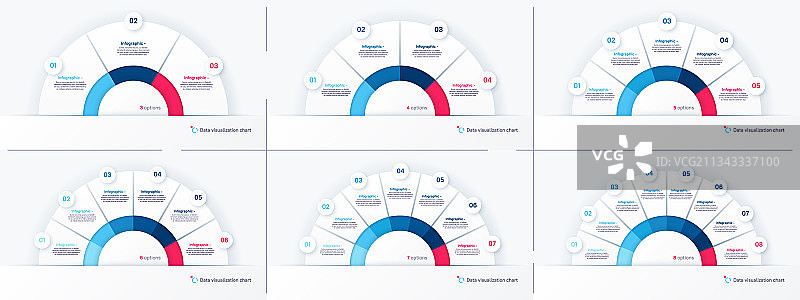 圆形信息图表模板图片素材