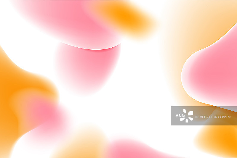 抽象3D液体彩色自由形态图片素材