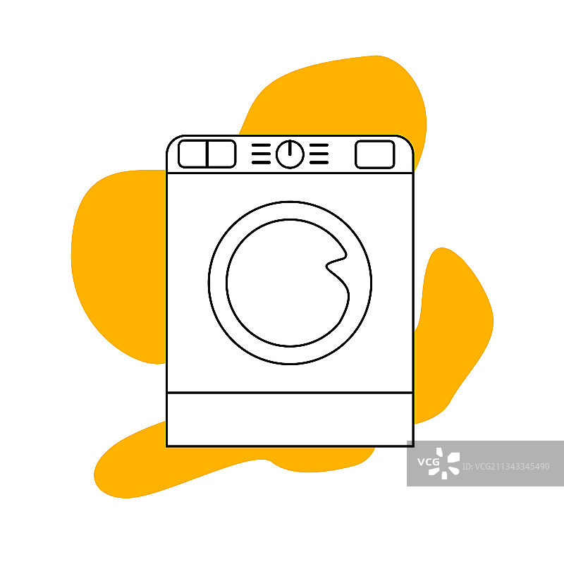 洗衣机图标图片素材