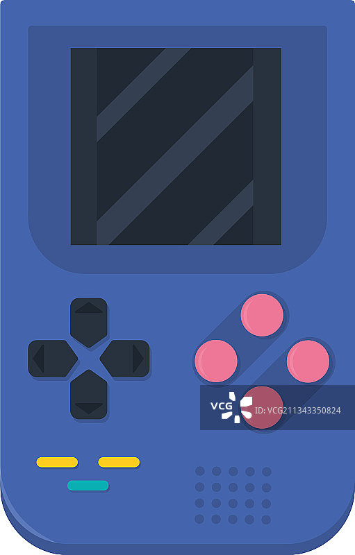 复古便携式游戏机图片素材