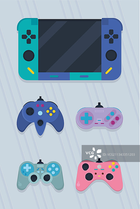 游戏控制器合集图片素材
