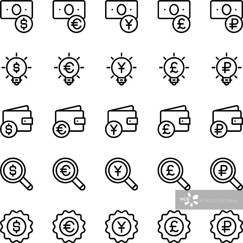 金融货币图片素材