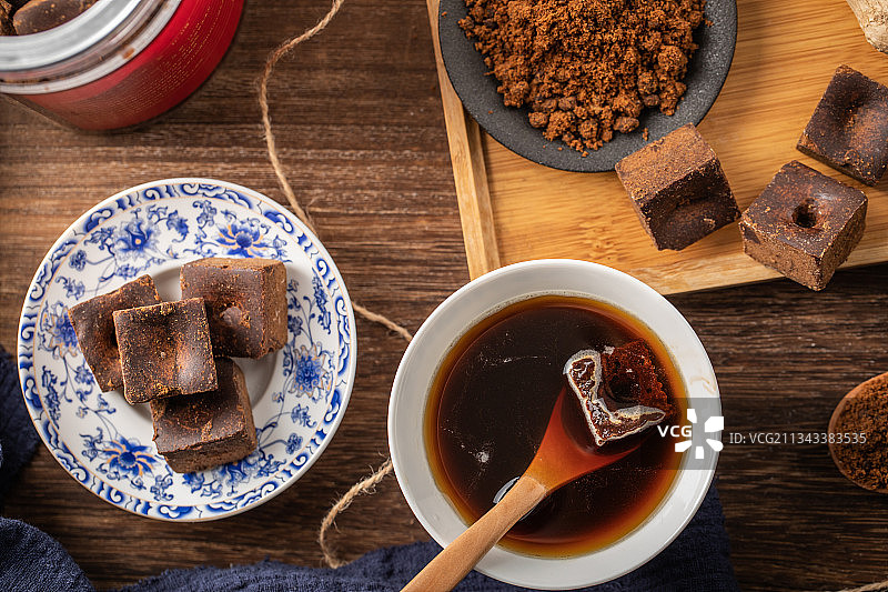 中国传统养生食品红糖图片素材