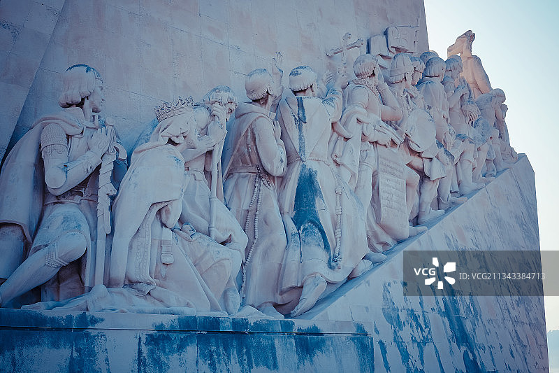 葡萄牙里斯本贝伦大发现纪念碑图片素材