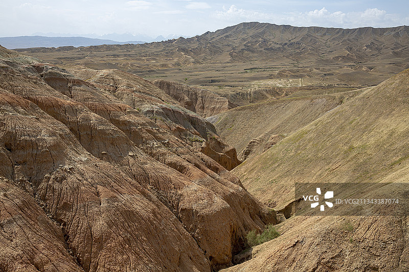 独山子泥火山景区图片素材