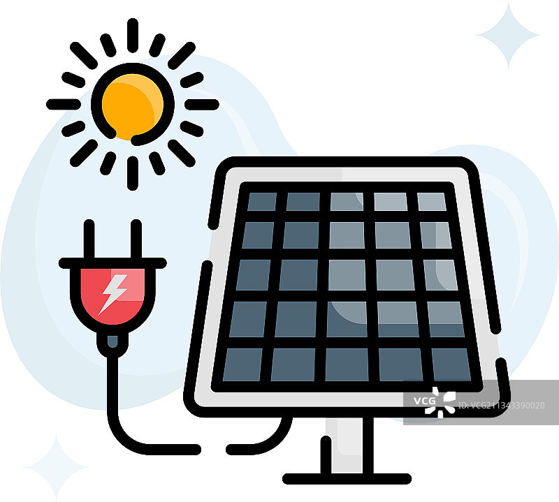 太阳能风格图片素材