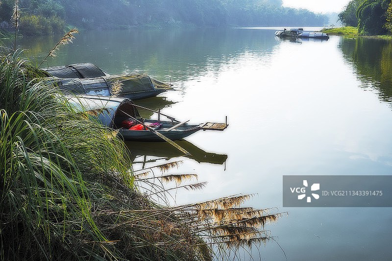 仙市古镇风光图片素材