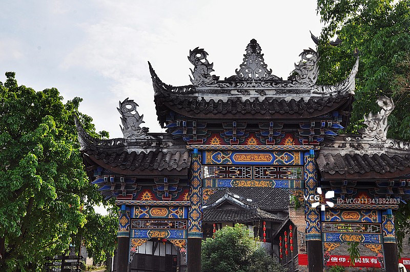 重庆铜梁安居古城图片素材