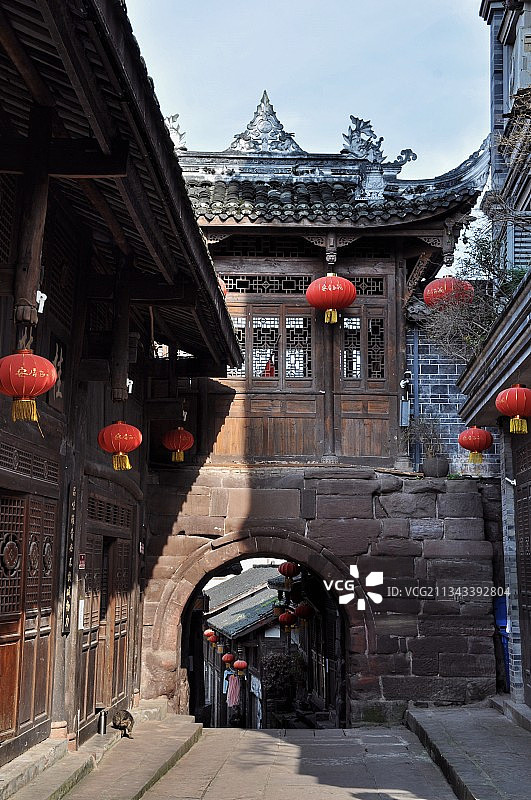 重庆铜梁安居古城图片素材