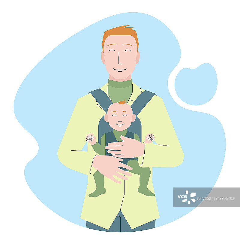 父亲节贺图图片素材