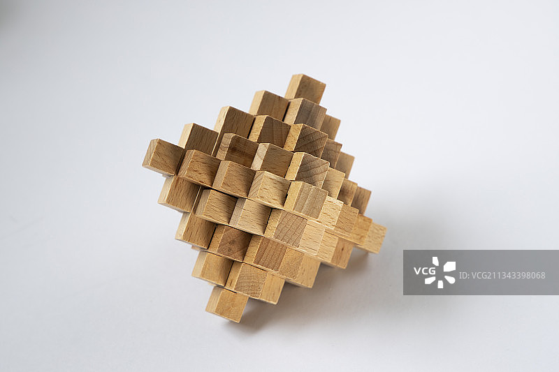 鲁班锁图片素材