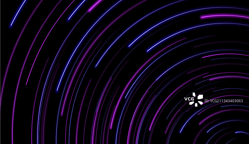 霓虹灯流星雨图片素材