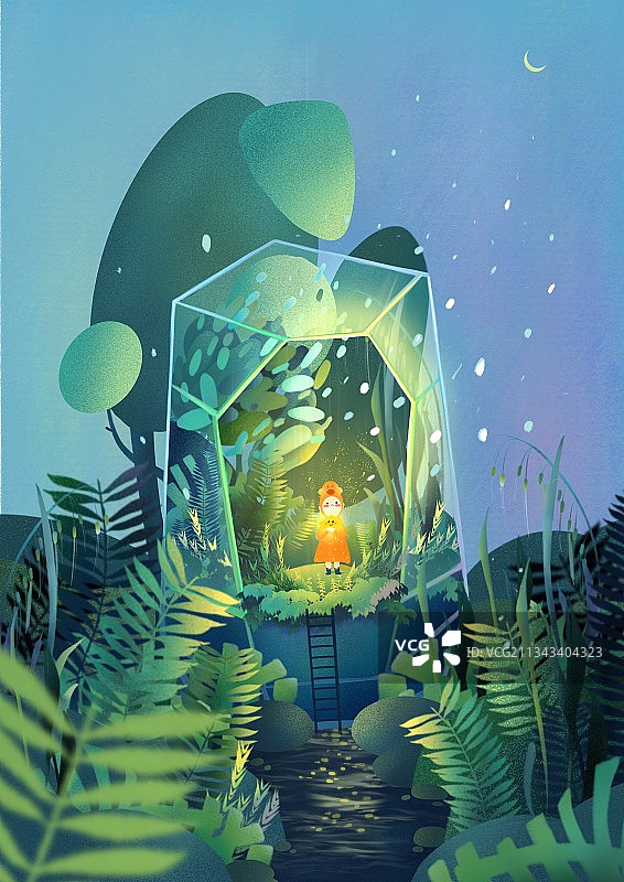 啾啾的奇幻旅程 1图片素材